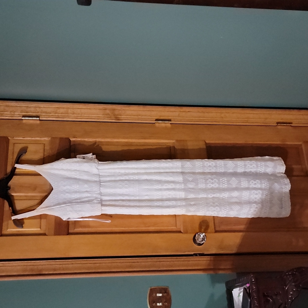 Ivory Lace Summer Dress